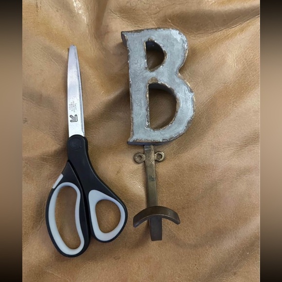 Anthropologie “B” decorative hook - Picture 3 of 3